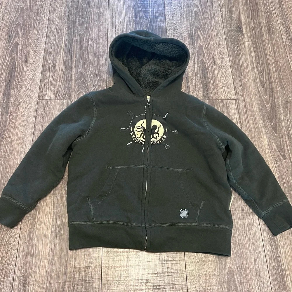 Holland America Cruise Toddler Fleece Zip Up Mediterranean Sweatshirt Size M